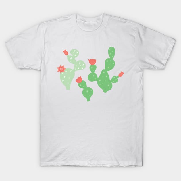 Summer Cactus T-Shirt by Jackie Hurd